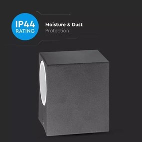 Vonkajšie nástenné svietidlo 1xGU10/35W/230V IP44