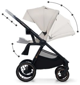 KINDERKRAFT - Kombinovaný kočík 2v1 NEA 2 béžová