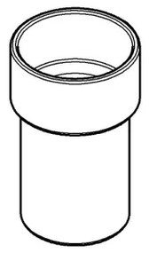 GROHE 40254000 - Sklenený pohár ALLURE, saténový (satin)