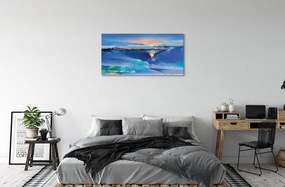 Obraz canvas mraky strom 140x70 cm