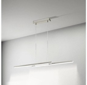 Eglo 33232 - LED RGBW stmievateľný zavesný luster FRAIOLI-C 2xLED/17W/230V matný chróm