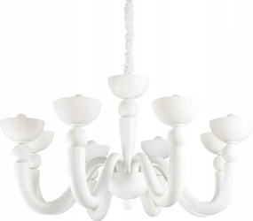 Závesné svietidlo Ideal Lux Bon Bon SP8 bianco 094007 biele 95,5cm