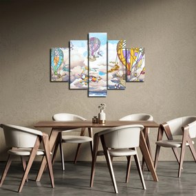 Obraz - Výprava v oblakoch (150x105 cm)