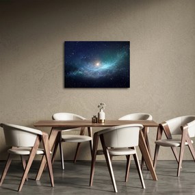 Obraz - Hviezdy a hmlovina (70x50 cm)