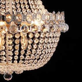 Krištáľový luster transparent Ø60*85