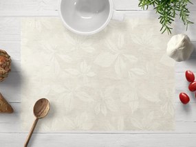 Biante Teflónové prestieranie na stôl TF-065 Listy na režnom 30x40 cm
