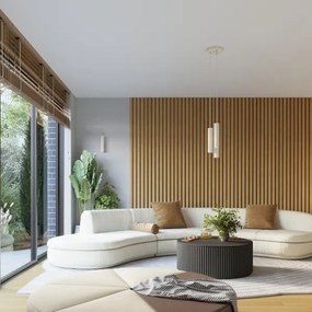 Sollux SL.1596 - Nástenné svietidlo KARBON 2xGU10/10W/230V krémová