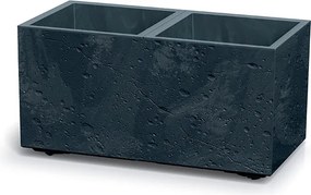 Plastový květináč SIERRAS BETON EFFECT antracit