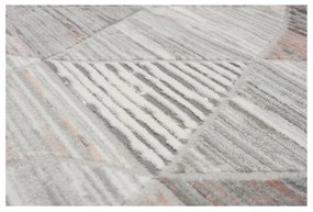 Kusový koberec Nathan sivoružový 300x400cm