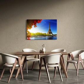 Obraz - jeseň v Paríži (90x60 cm)