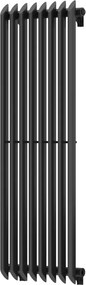 Mexen Atlanta, vykurovacie teleso 1200x405 mm, 646 W, čierna, W211-1200-405-00-70