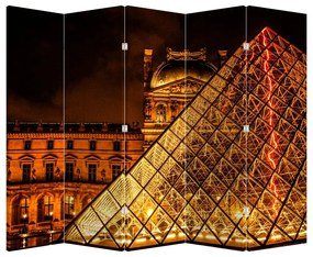 Paraván - Louvre v Paríži (210x170 cm)