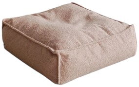 Štvorcový sedací vak Boucle, staroružový