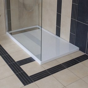 Roth Obdĺžniková akrylátová sprchová vanička INTEGRO ROTH-Variant: rozmery: 120x90 cm, kryt sifónu: leštený nerez - (INTEGRO 1200 - 8000169)