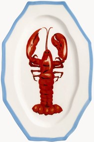 Ručne maľovaný servírovací tanier Sirène