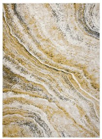 Koberec FUSION 9776 biely / žltý / krémový