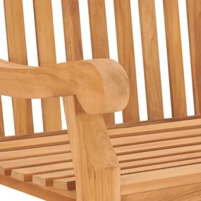 vidaXL Záhradná lavička 114 cm masívne teakové drevo-