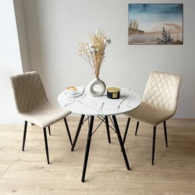 Jedálenský stôl PARIS biely