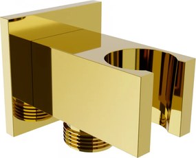 Mexen Cube uhlová prípojka, zlatá - 79300-50