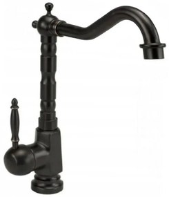 Umývadlová batéria vysoká Rea Bona čierna mosadz