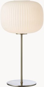 Veľká sklenená stolová lampa Sober