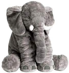 Bestent Plyšový mäkký slon 45 cm, sivý