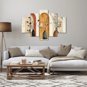Obraz - Vázy v oblúkoch (150x105 cm)