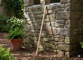 DREVENÁ RÚČKA PRE HRABLICE 150 CM