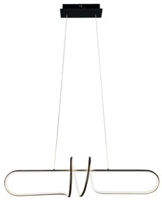 Závesné LED svietidlo Vertigo, 1x LED 54w, 4000k, b
