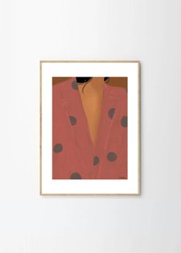 THE POSTER CLUB Autorský plagát Dressed by Sandra Blomén Maschinsky 30 x 40 cm