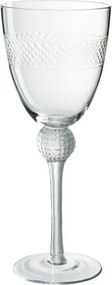 Pohár na víno s prúžkom Flute ∅ 9 * 24 cm
