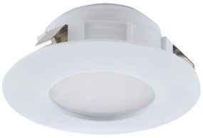 EGLO Zápustné bodové kúpeľňové LED svietidlo PINEDA, biele