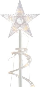 Vianočný stromček biely vrátane LED IP44 - Puno