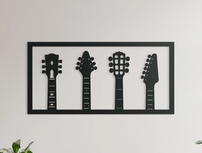 drevko Drevený obraz na stenu Gitary
