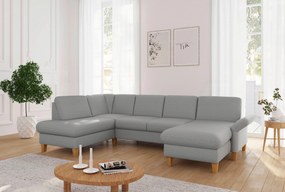 XXXLutz SEDACIA SÚPRAVA, textil, svetlosivá Sit & More - Sedačky - 00014401611L