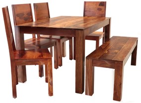 furniture-nabytek.cz - Jedálenská súprava pre 6 osôb z masívneho palisandrového dreva