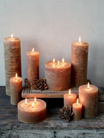 Chic Antique Sviečka Rustic Walnut 10cm