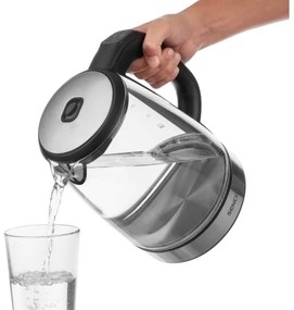 Sencor - Rýchlovarná kanvica s termoreguláciou a LED podsvietením 2 l 2200W/230V