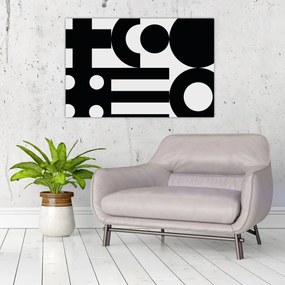 Obraz - Geometrická abstrakcia N⁰3 (90x60 cm)