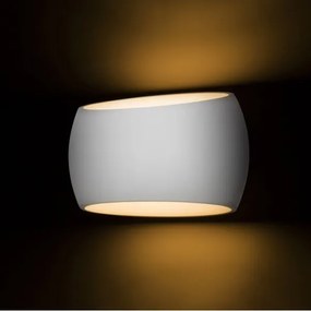 RED - Design Rendl - R12365 - Nástenné svietidlo VERITA 1xE27/33W/230V biela