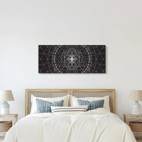 Obraz - Abstrakcia hodín (120x50 cm)