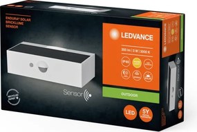 Ledvance-LED Solárne nástenné svietidlo so senzorom ENDURA SOLAR LED/3W/4,2V IP65