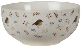 Keramická miska s motívom vtáčika Moineau Ø 14*7 cm / 500 ml