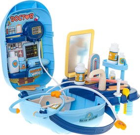 KIK Detská lekárska súprava 34-dielna v kufríku – hračka doktor, stetoskop, teplomer