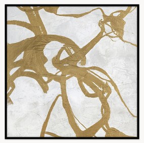 Ručne maľovaný obraz na plátne's dreveným rámom Goldplay