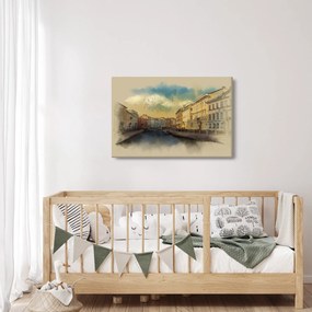 Obraz - Moyka rieka, Petrohrad, Rusko (90x60 cm)