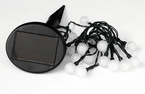 Garthen 36746 Solárna svetelná reťaz 20 LED farebná - blikajúce funkcie