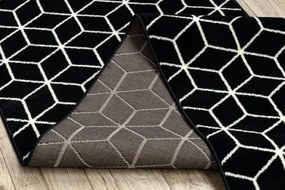 Behúň BCF BASE Cube 3956 čierny / slonia kosť