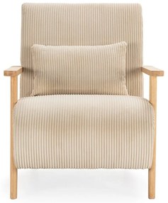 Béžové kreslo Bonnie – Marckeric