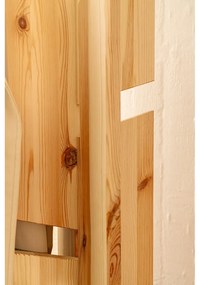 Vešiak z borovicového dreva v prírodnej farbe 60x186 cm Keeper – Karup Design